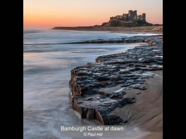Bamburgh Castle at dawn_Paul Hill