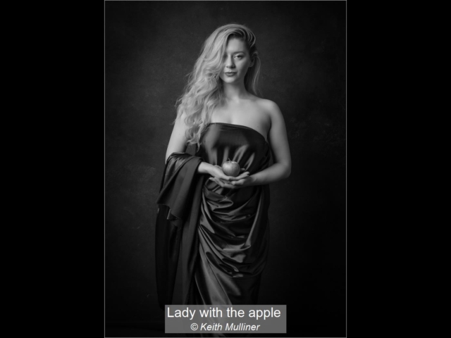 Lady with the apple_Keith Mulliner