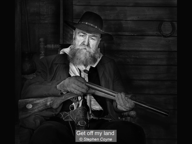 01_Get off my land_Stephen Coyne