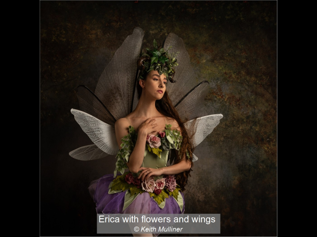 26_Erica with flowers and wings_Keith Mulliner