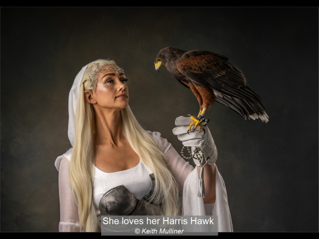 09_She loves her Harris Hawk_Keith Mulliner