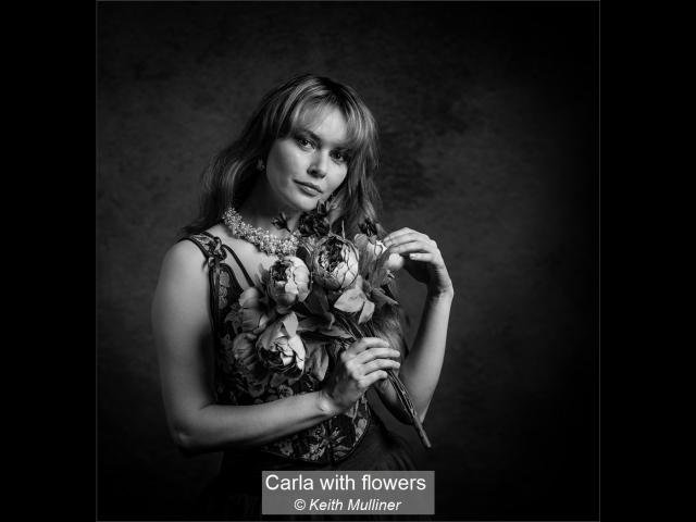 20_Carla with flowers_Keith Mulliner